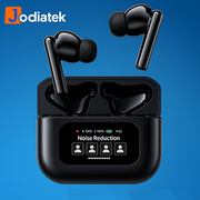 Écouteur Bluetooth YW06 avec boîtier de recharge à écran Tactile Intelligent