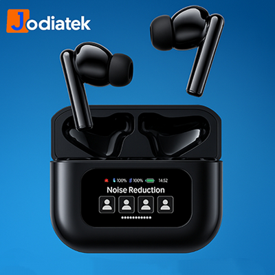 Écouteur Bluetooth YW06 avec boîtier de recharge à écran Tactile Intelligent